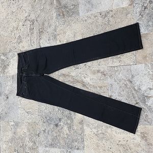J Brand Black Straight Leg Jean